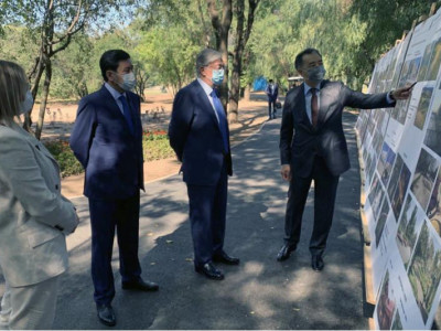 Мемлекет басшысы Алматыны абаттандыру жобаларымен танысты