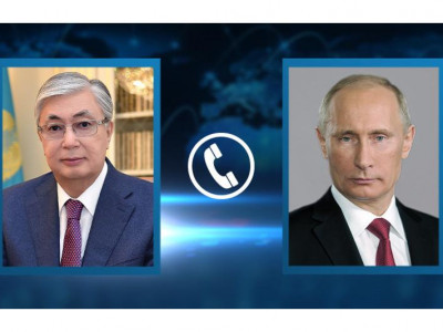Мемлекет басшысы Путинмен телефон арқылы сөйлесті
