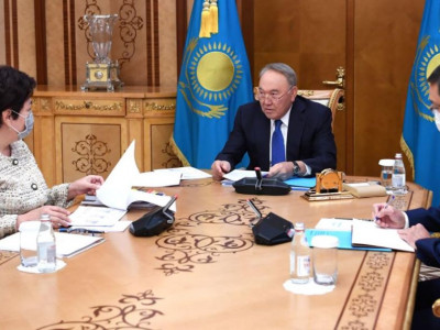 Елбасы Күләш Шәмшидинованы қабылдады