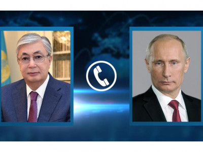 Мемлекет басшысы Ресей президентімен телефон арқылы сөйлесті
