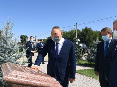 Елбасы Жамбыл облысындағы әлеуметтік-мәдени нысандарға барды