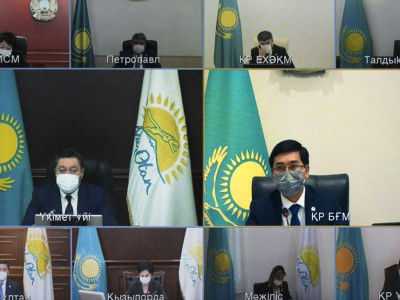 Nur Otan: Асқар Мамин партияның сайлауалды бағдарламасын іске асыру жөніндегі штаб отырысын өткізді
