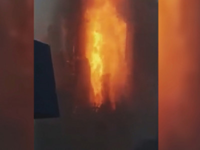 Ресейде салынып жатқан газ өндіру зауытында өрт шықты