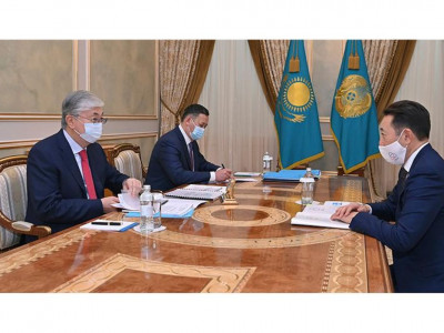 Президент АӨСШК Хатшылығының атқарушы директоры Қайрат Сарыбайды қабылдады