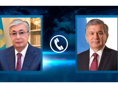 Мемлекет басшысы Өзбекстан Президенті Шавкат Мирзиёевпен телефон арқылы сөйлесті