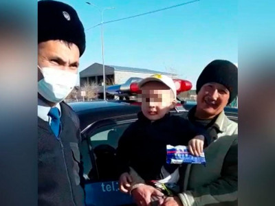 Ойнап жүріп, жоғалып кеткен: Түркістанда 4 жасар бала табылды