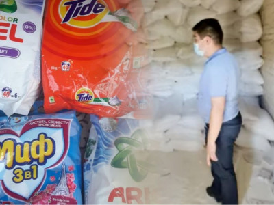 Ariel, Тide, "Миф", Persil маркаларын пайдаланып кір жуатын ұнтақ шығарып келген жасырын цех әшкереленді