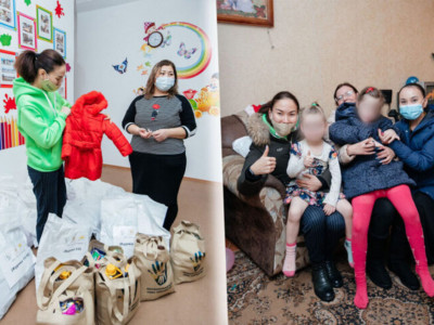 Акция аясында 278 балаға қысқы киім тегін таратылды