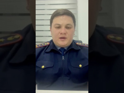 Шымкенттік полицей Президентке үндеу жолдады (ВИДЕО)
