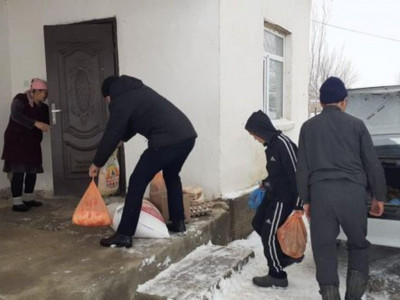 Әлеуметтік жағдайы төмен 30 отбасыға көмек көрсетілді