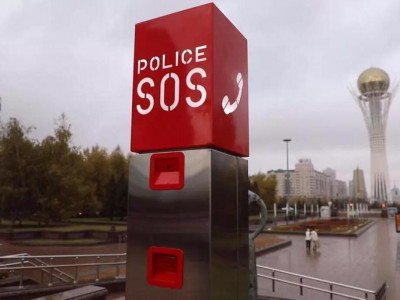 Қазақстан қалаларында 114 «SOS» түймесі орнатылған