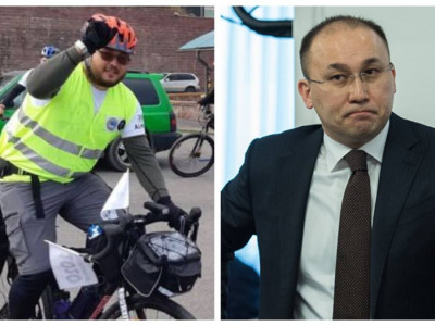«Ештеңе жоқ!»: велосаяхатшы министрліктің жұмысын сынға алды