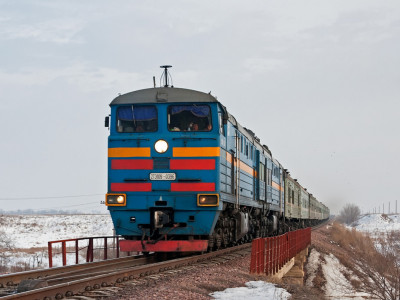 Ақтөбеде теміржолшылар наразылық білдірді