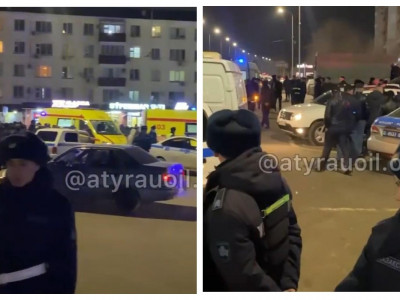Атырауда атыс болып, бірнеше адам қаза тапты (ВИДЕО)