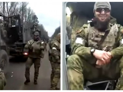 «Намазға тоқтады»: Қадыров Украинадағы шешен әскерлерінің видеосын жариялады