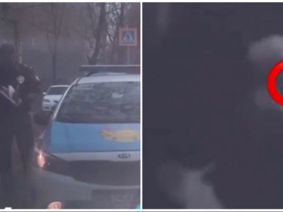 Полицейдің пара алғаны видеоға түсіп қалды