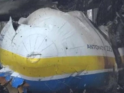 Өртенген Ан-225 «Мрия» ұшағының суреттері жарияланды (ФОТО)