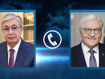 Тоқаев Украинадағы жағдайға қатысты Германия Президентімен сөйлесті