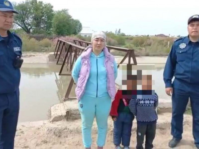Түркістан облысында жоғалған бір үйдің балалары табылды (ВИДЕО)