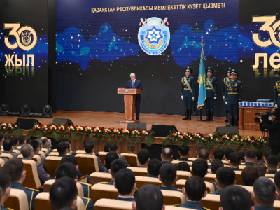 Президент Мемлекеттік күзет қызметінің жұмысымен танысты