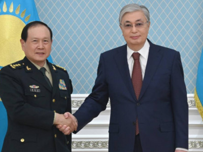 Президент ҚХР Қорғаныс министрін қабылдады