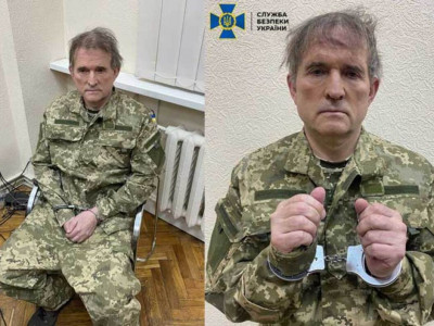 Медведчук украин сарбазының киімімен ұсталды (ВИДЕО)