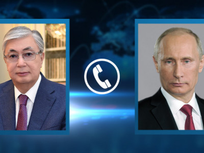 Тоқаев Путинмен телефон арқылы сөйлесті