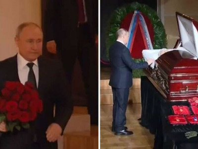Путиннің Жириновскиймен қоштасқан сәтінен видео тарады
