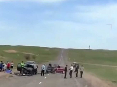 Алматы облысында адам өлімімен аяқталған жол апаты болды (ВИДЕО)