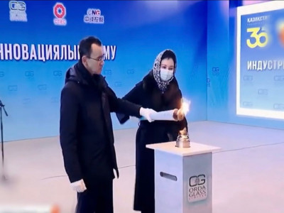 Гүлшара Әбдіқалықова ашқан зауытқа жарты жыл өтсе де, әлі іске қосылмаған (ВИДЕО)