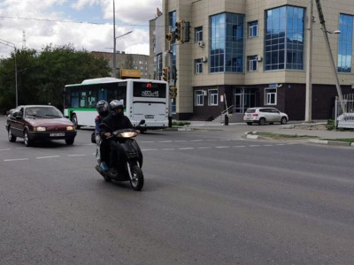 Петропавлда 75 жастағы зейнеткерді скутермен қағып кетті