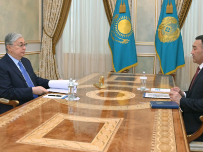 Президент ҰҚК төрағасын қабылдады