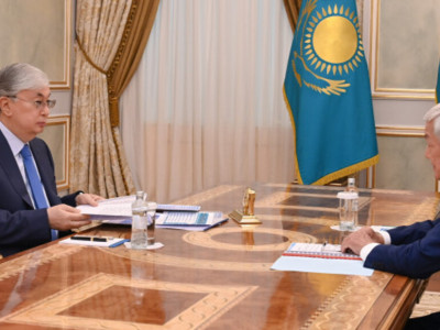 Президент Бердібек Сапарбаевты қабылдады