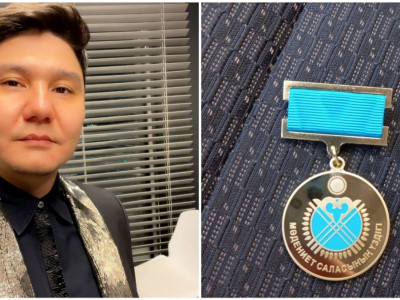 Әнші Бейбіт Қорған мемлекеттік наградаға ие болды (ФОТО)