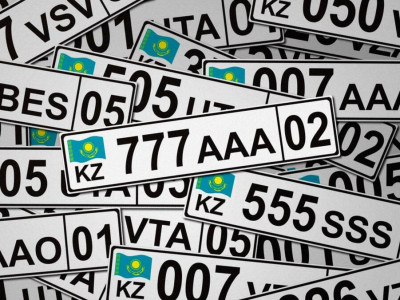 Атырауда көліктердің VIP нөмірлері жалған түбіртекпен сатылып келген