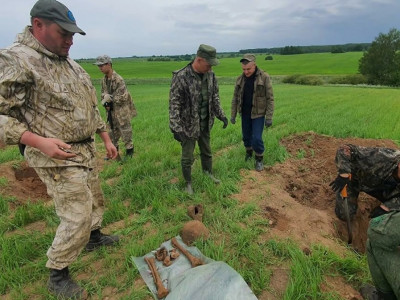 Павлодарлық зерттеушілер 11 жауынгердің мүрдесін тапты