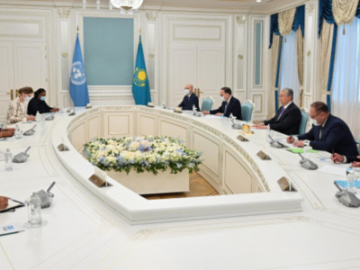 Президент БҰҰ Бас хатшысының бірінші орынбасарын қабылдады