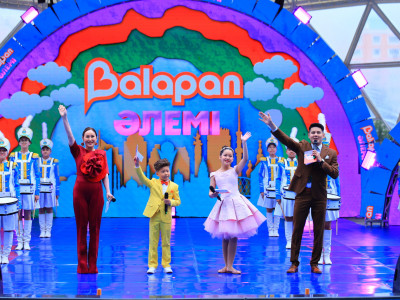 Балалар күні: Нұр-Сұлтанда «Balapan әлемі» атты Open Air фестивалі өтті