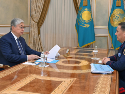 Мемлекет басшысы Ішкі істер министрін қабылдады