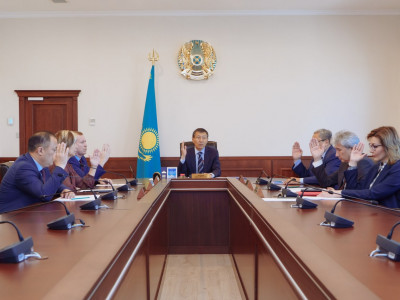 Бүгін Орталық сайлау комиссиясының отырысы өтті