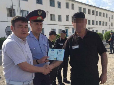 Таразда 39 сотталған азамат аттестат алды