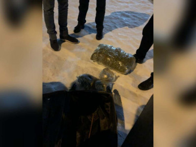 Атырауда 17 келі марихуана тасымалдаған күдікті ұсталды