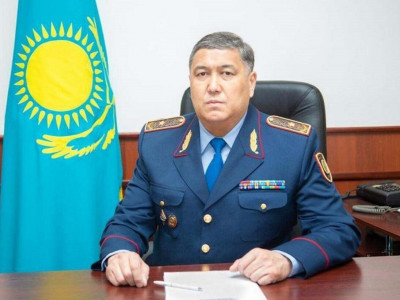 Жетісу облыстық Полиция департаментінің бастығы тағайындалды