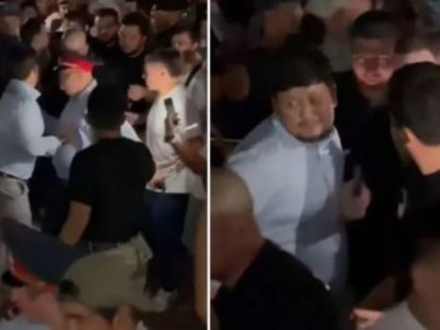 Ақтауда полицейді итеріп жіберген меценат қамауға алынды