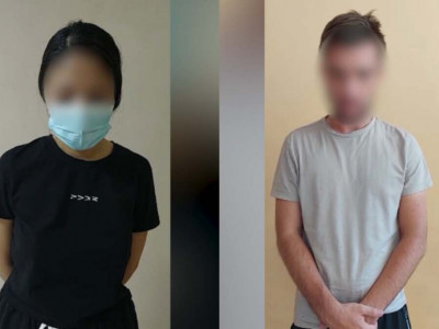 Самокат мінген тыр жалаңаш қыз бен жігіт 10 тәулікке қамалды (ВИДЕО)