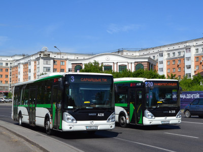 Елордада 10 автобустың қозғалыс бағыты өзгерді