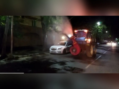 «Вирусты ауаға шашып жатыр»: департамент желіде тараған видеоға түсініктеме берді