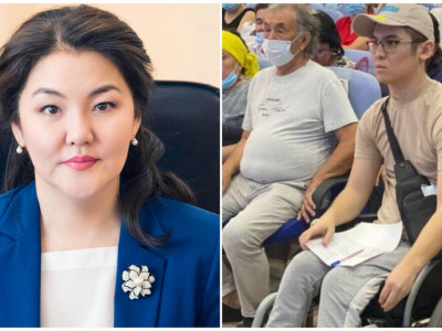 Ажар Ғиният арбадағы азаматты жұмысқа алды