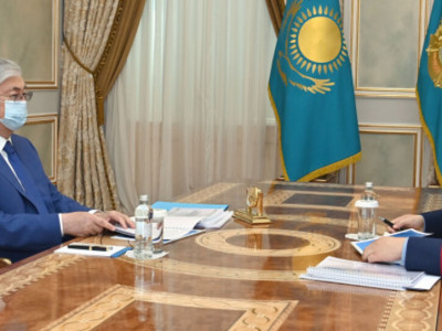 Мемлекет басшысы Ішкі істер министрін қабылдады