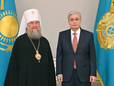 Тоқаев Қазақстан митрополиті Александрды қабылдады